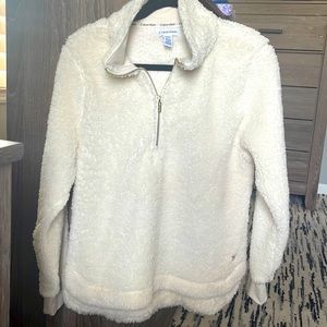 Never worn Calvin Klein half zip sweatshirt